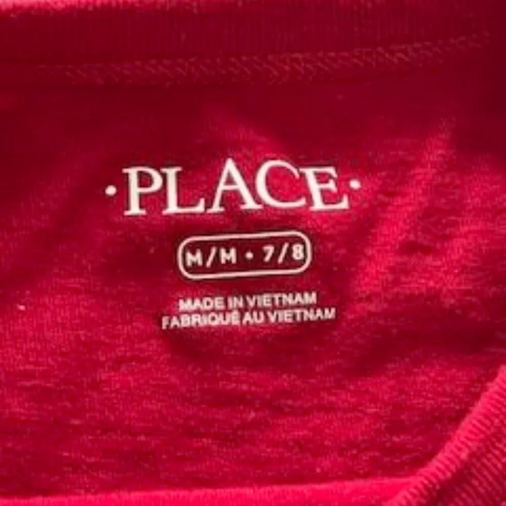 The Childrens Place color red